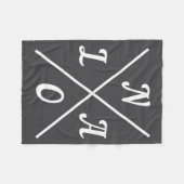 ノラ ニューオーリンズ ルイジアナ アメリカ _1  フリースブランケット (正面(横))