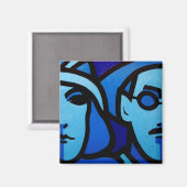 ノラ・バーナクルとジェームス・ジョイス マグネット (正面/裏面)