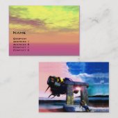 ノラ、未来に戻る 名刺 (正面/裏面)