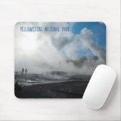 ノリスガイザー盆地イエローストーン国立公園 マウスパッド (マウス)