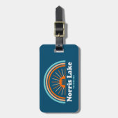 ノリスレイクテネシーレインボー ラゲッジタグ (正面縦)