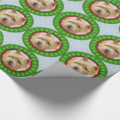 ノリッジテリア幸せなHowliday ラッピングペーパー (角)