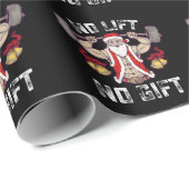 ノリフトノギフトサンタジムトレーニングフィットネスクリスマ ラッピングペーパー (ロールコーナー)