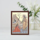 ノリメタンジェール祈りの言葉カード ポストカード (スタンド正面)