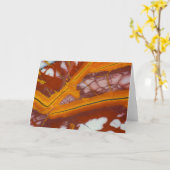 ノリーナジャスパーロックスラブ カード (黄色い花)