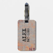 ノリ·ミー·タンゲレ·ラテンTouch·ミー·ノー! ラゲッジタグ (裏面縦)