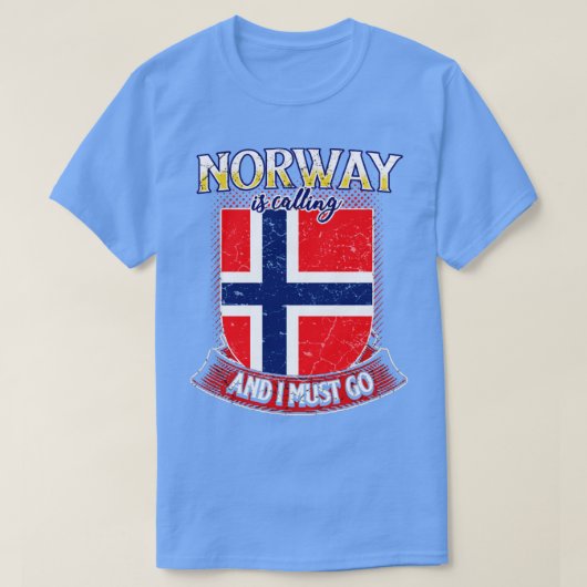 ノルウおもしろいェー Tシャツ (デザイン正面)