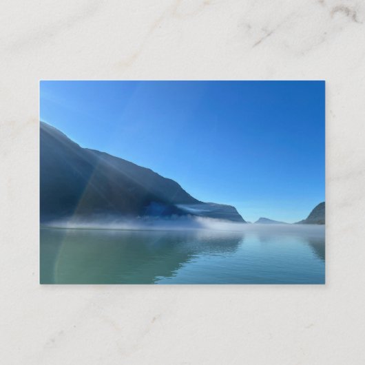 ノルウェーお祝い エンクロージャーカード (裏面)