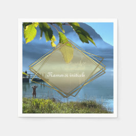 ノルウェーお祝い スタンダードカクテルナプキン