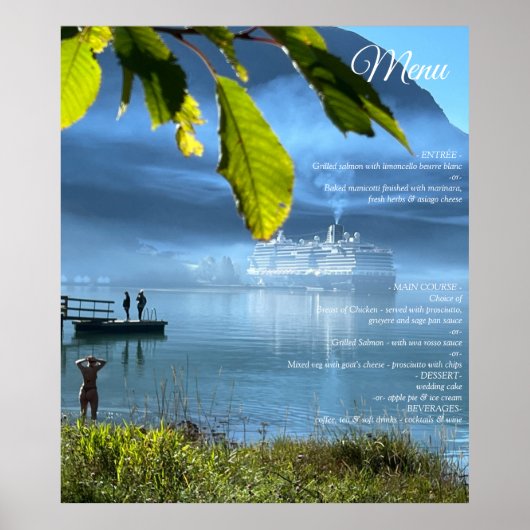 ノルウェーお祝い ポスター (正面)