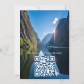 ノルウェーお祝い 招待状 (裏面)