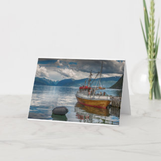 ノルウェーからの挨拶 カード