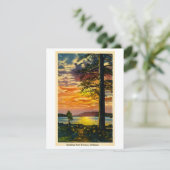 ノルウェーからの挨拶,ミシガン州 – ヴィンテージはがき カード (スタンド正面)