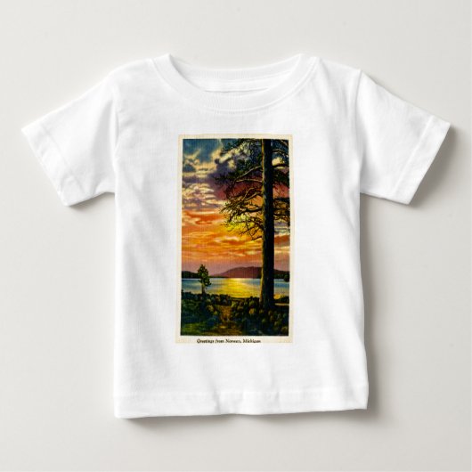 ノルウェーからの挨拶 – ヴィンテージ ベビーTシャツ (正面)