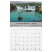ノルウェーからアイスランド2020 カレンダー (1月 2027)