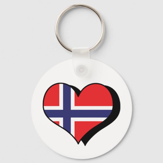 ノルウェーが好き キーチェーン (正面)