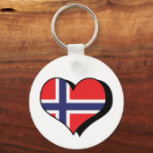 ノルウェーが好き キーチェーン (正面)