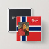 ノルウェーに祈りを 缶バッジ (正面&裏面)