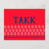 ノルウェーのありがとう ポストカード (正面)