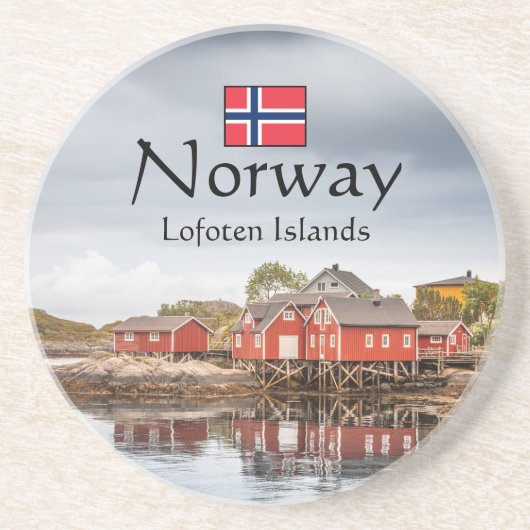 ノルウェーのお土産 コースター (正面)