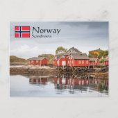 ノルウェーのお土産 ポストカード (正面)