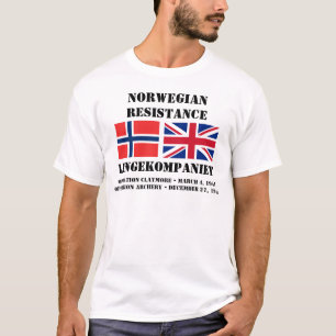 ノルウェーのイギリスの逆張り Tシャツ