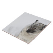 ノルウェーのエルクハウンド タイル (側面)