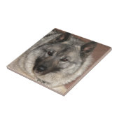 ノルウェーのエルクハウンド タイル (側面)