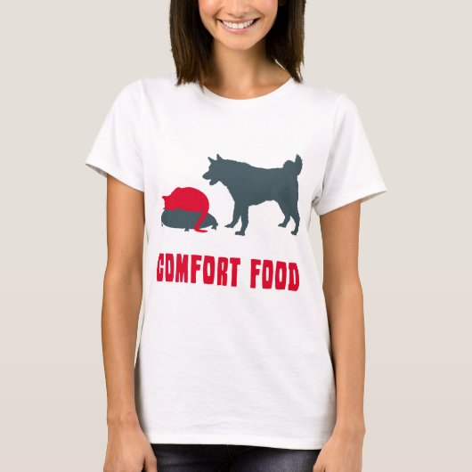 ノルウェーのエルクハウンド Tシャツ (正面)