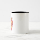 ノルウェーのエンブレム ツートーンマグカップ (中央)