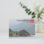 ノルウェーのオランダ語 ポストカード (スタンド正面)