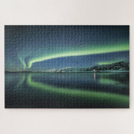 ノルウェーのオーロラ ジグソーパズル
