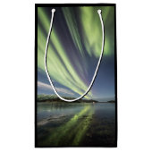 ノルウェーのオーロラ スモールペーパーバッグ (裏面)