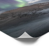 ノルウェーのオーロラ ポスター (角)