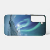 ノルウェーのオーロラ SAMSUNG GALAXYケース (裏面横)