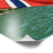 ノルウェーのカーフェリー写真プリント フォトプリント            (角)