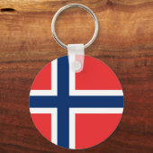 ノルウェーのキーチェーン キーホルダー (正面)