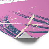 ノルウェーのクジラのヴィンテージ旅行ポスター ポスター (角)