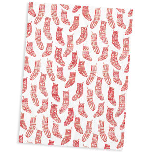 ノルウェーのクリスマスストッキングパターン テーブルクロス