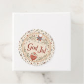 ノルウェーのクリスマス、God Jul フェイバータグ (インサイチュ)