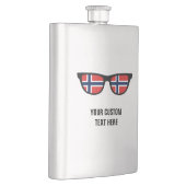 ノルウェーのシェードカスタムフラスコ フラスク (右)