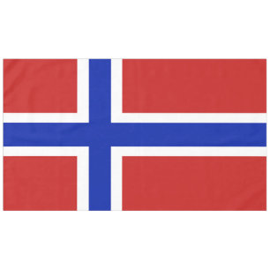 ノルウェーのスカンジナビア人の旗 テーブルクロス