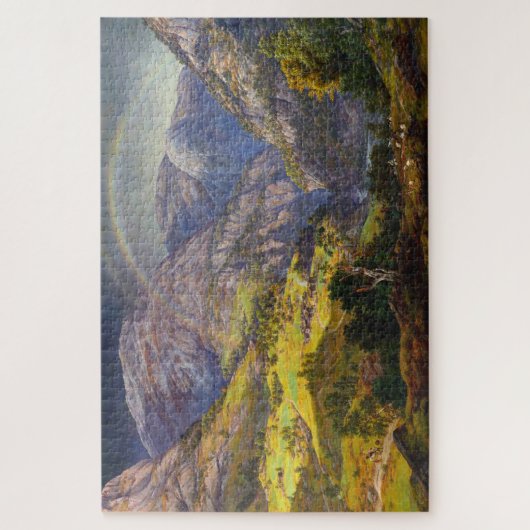 ノルウェーのスターハイムの見解 ジグソーパズル (縦)