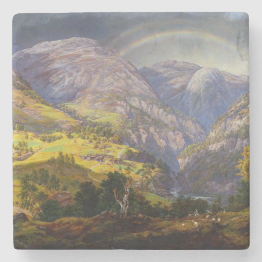 ノルウェーのスターハイムの見解 ストーンコースター (正面)