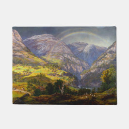 ノルウェーのスターハイムの見解（ヨーハン・クリスチャン・ダール） ドアマット