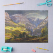 ノルウェーのスターハイムの見解(ヨーハン・クリスチャン・ダール) 薄葉紙 (クラフト)