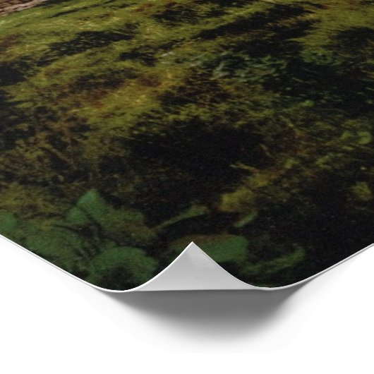 ノルウェーのステーブ教会 ポスター (角)