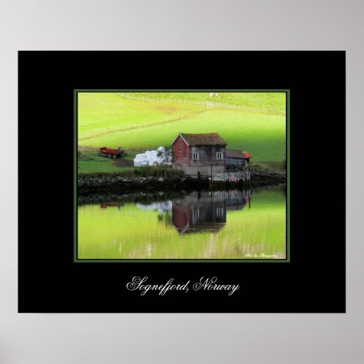 ノルウェーのセレニティ ポスター (正面)