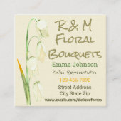 ノルウェーのセージ垂れライリー スクエア名刺 (正面)