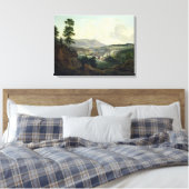 ノルウェーのソーミル， 1827 キャンバスプリント (インサイチュ (寝室))